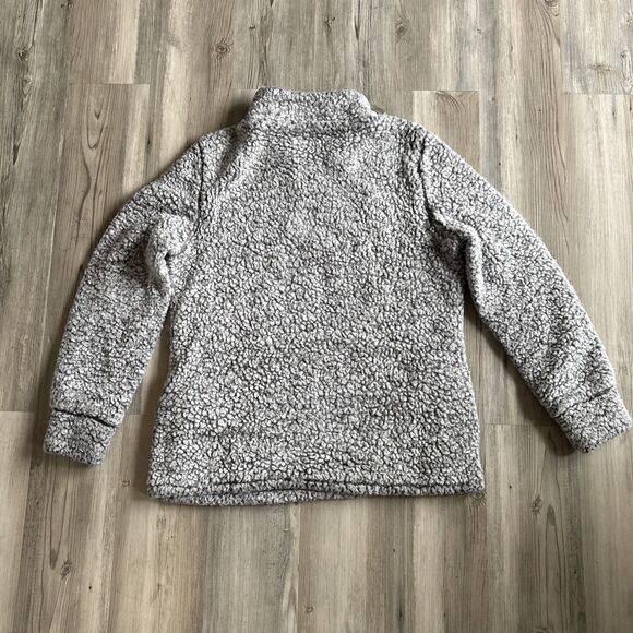 Original Weatherproof Vintage Gray Fleece Sherpa Jacket  Size Medium - Picture 2 of 9